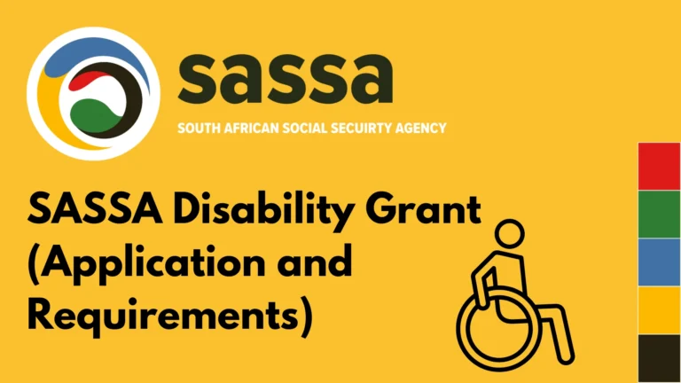 SASSA Disability Grant (Application and Requirements)