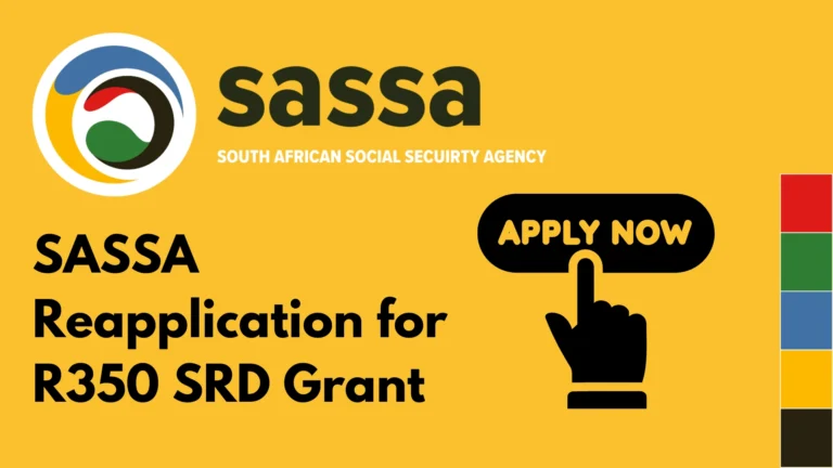 SASSA Reapplication for R350 SRD Grant